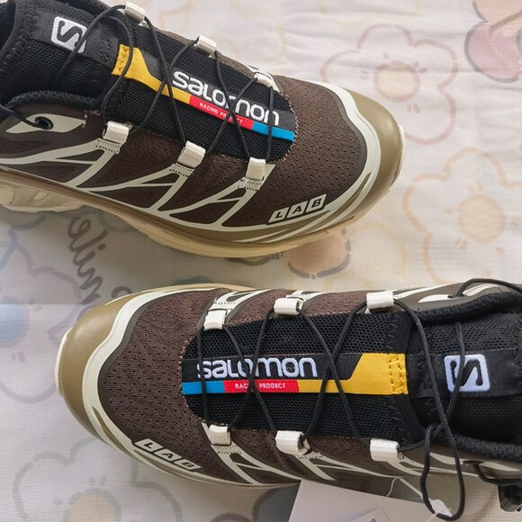 SALOMON Brown Outdoor Hiking Shoes - Picture 7 of 8